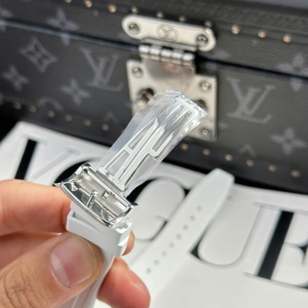 Audemars Piguet Royal Oak 15500 Watch White Dial 41mm - Image 12
