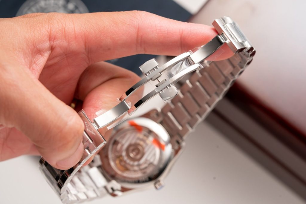 Đồng Hồ Nam Longines Lyre L4.961.4.92.6 Mặt Xanh 40mm (1)