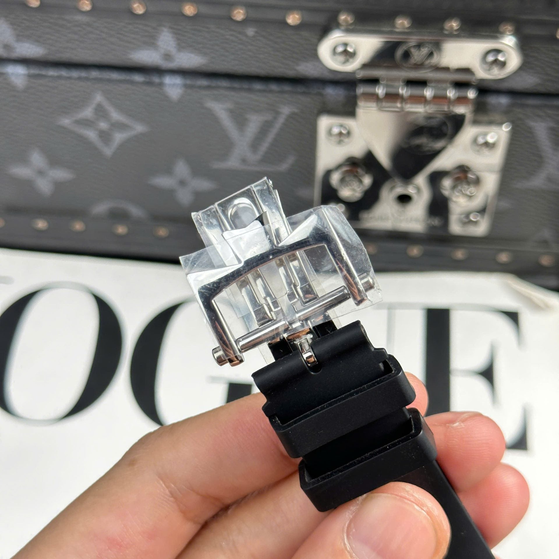 Vacheron Constantin Watch Overseas Dual Time 47450 Gray 42mm - Image 11