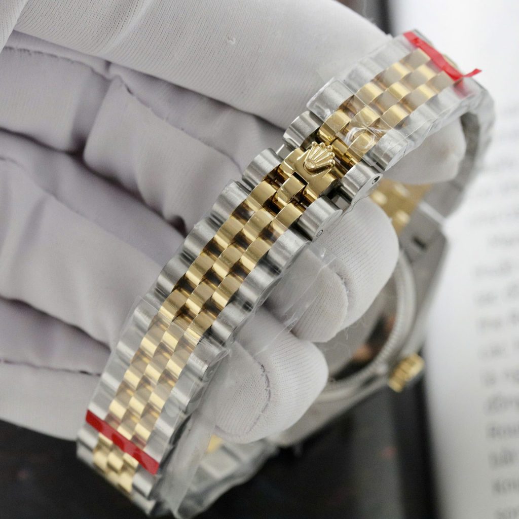 Đồng Hồ Nữ Rolex DateJust Rep 11 Máy Thuỵ Sỹ Automatic Dây Đeo Jubilee 31mm (7)