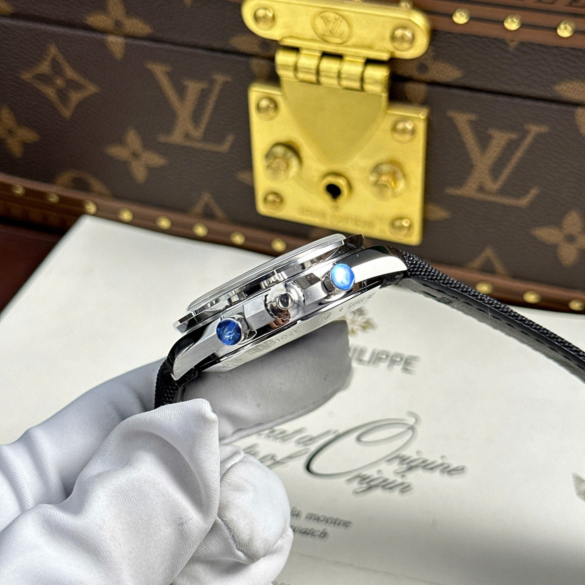 Omega Watch Speedmaster Apollo 13 Silver Snoopy Manual Winding 42mm - Image 6