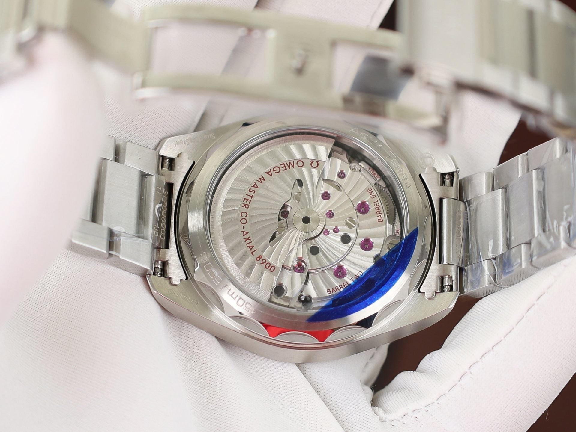 Omega Watch Planet Ocean Metal Strap Dial Black 43.5mm - Image 7