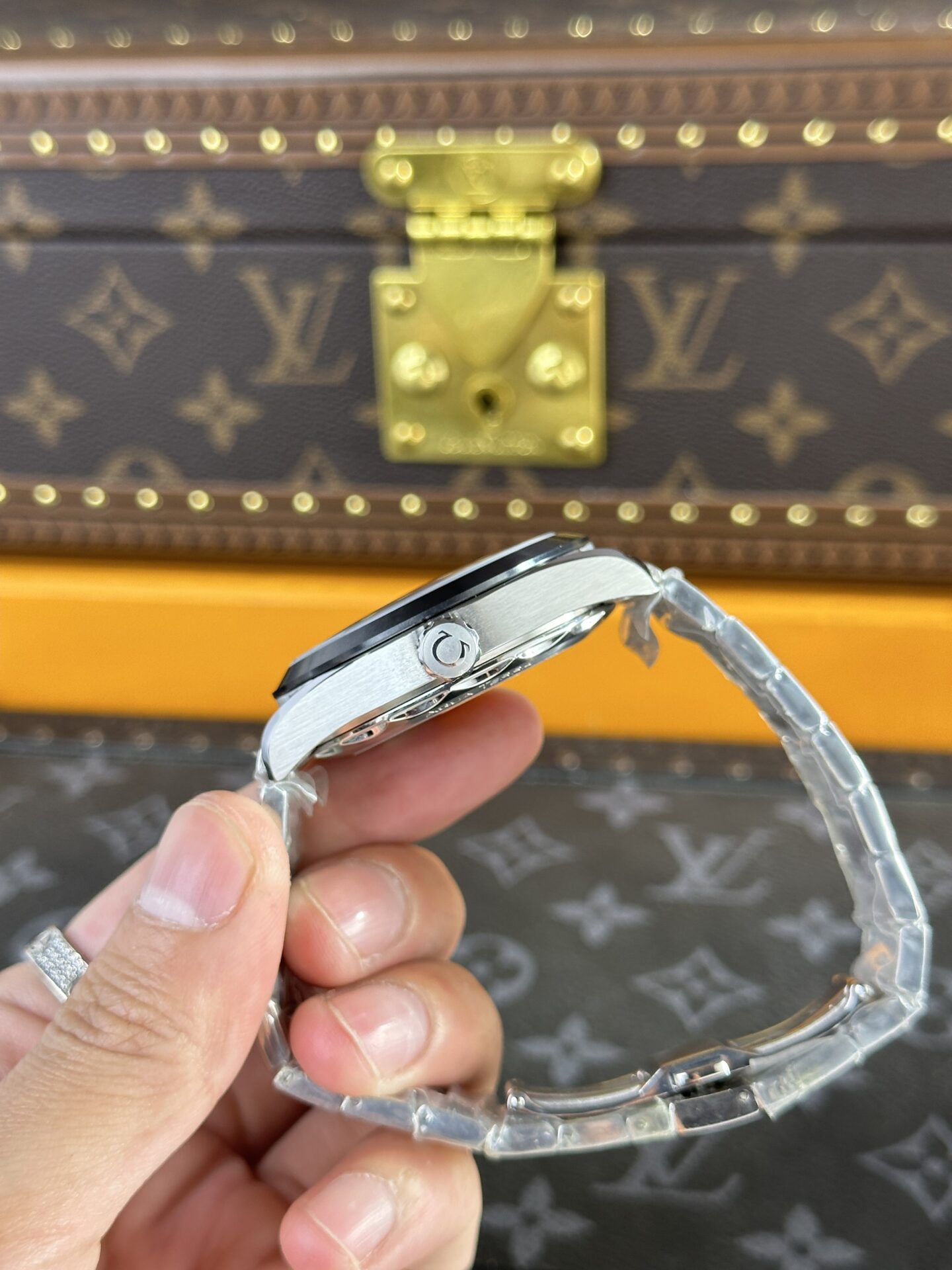 Omega Watch Seamaster Aqua Terra Gray Dial 43mm - Image 6