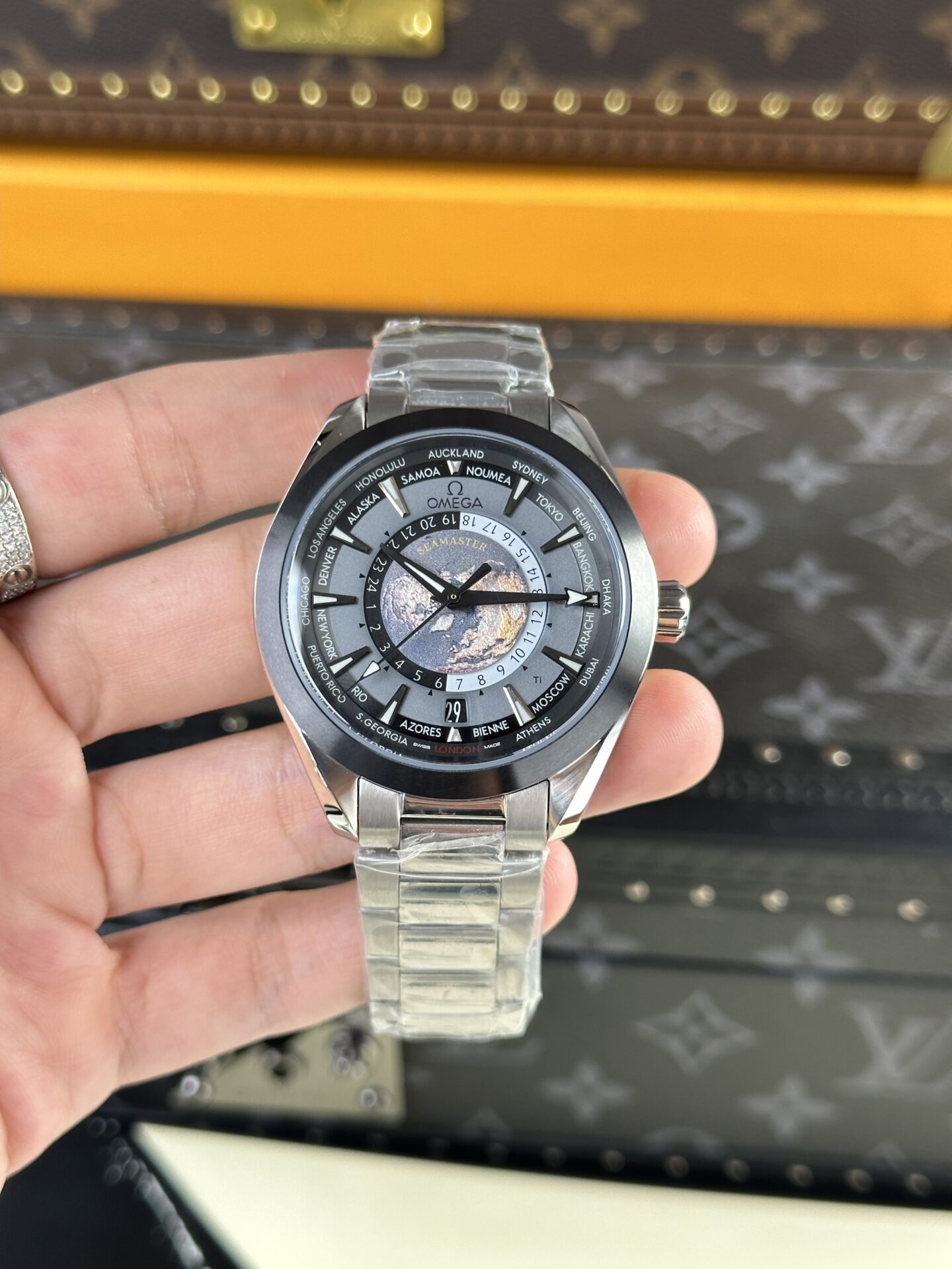 Omega Watch Seamaster Aqua Terra Gray Dial 43mm