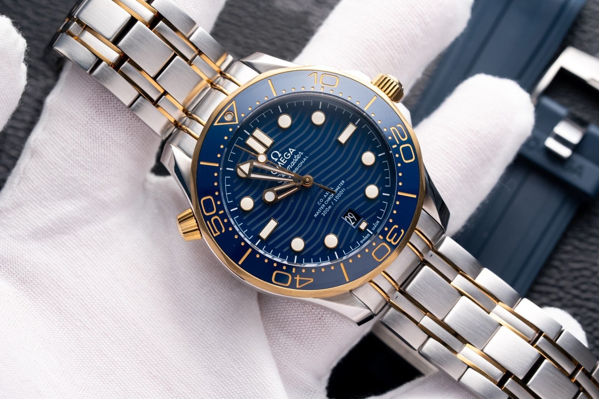 Omega Seamaster DemiGod Watch Blue Dial 42mm