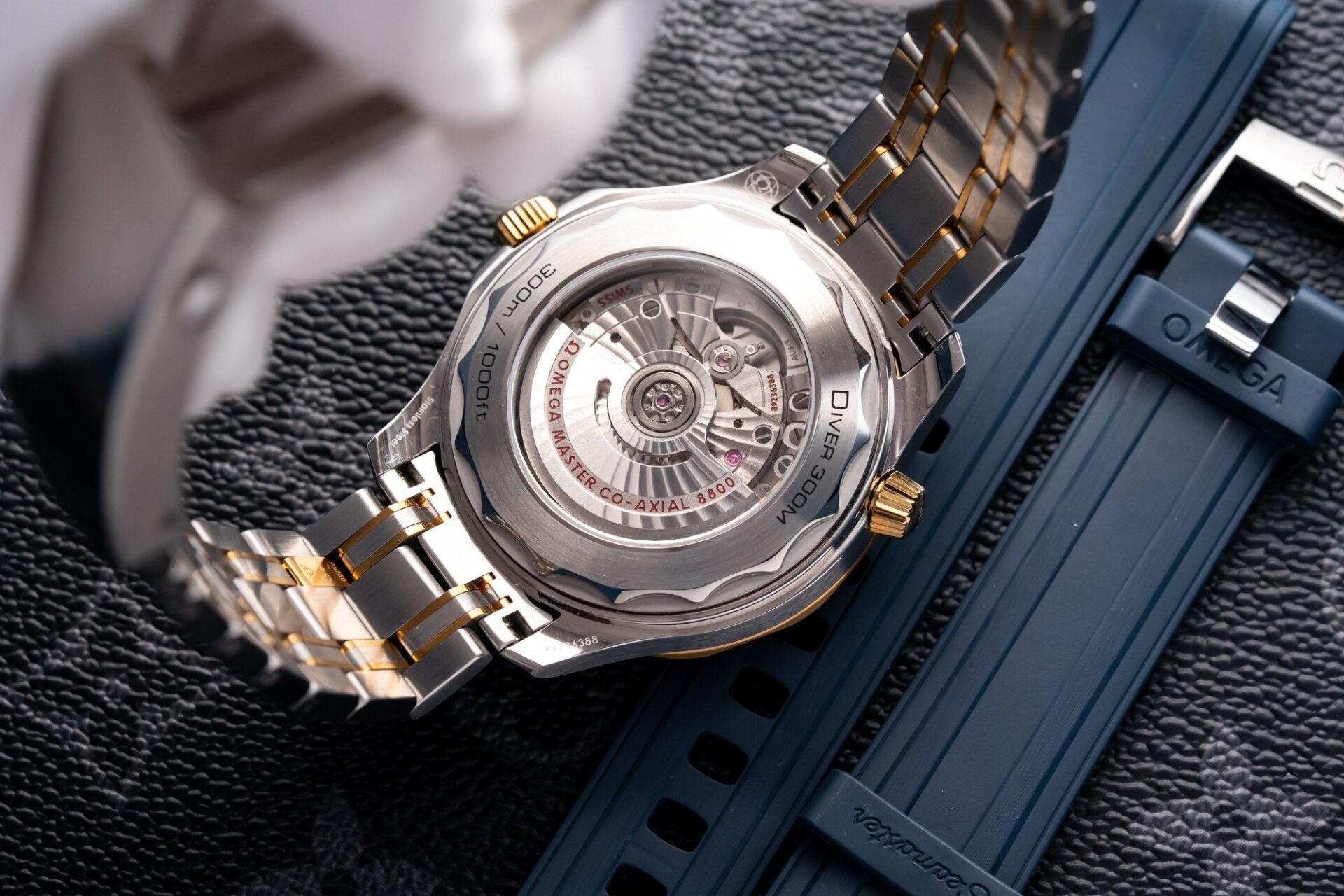 Omega Seamaster DemiGod Watch Blue Dial 42mm - Image 7