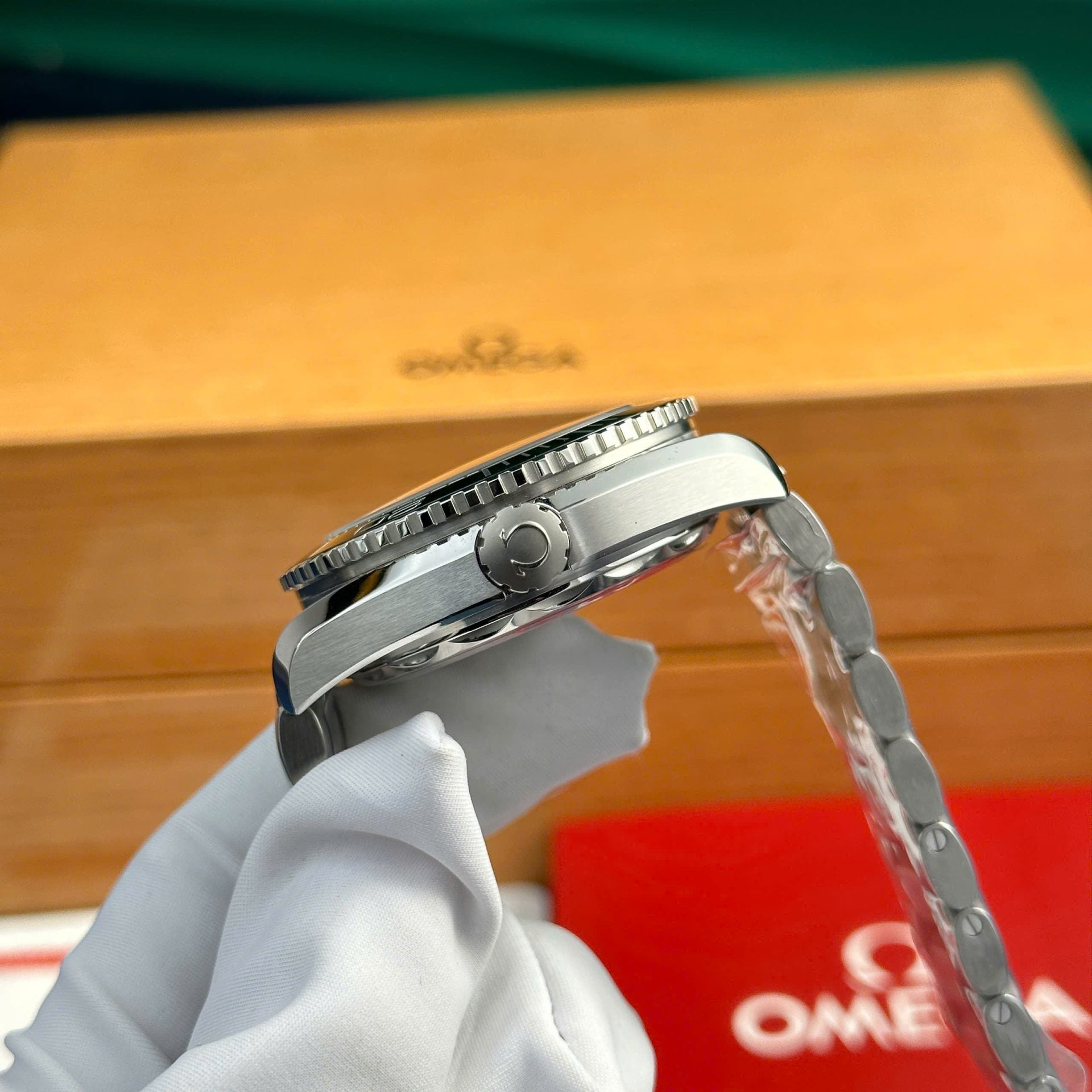 Omega Seamaster Planet Ocean 600M Watch Metal Wire 43.5mm - Image 6