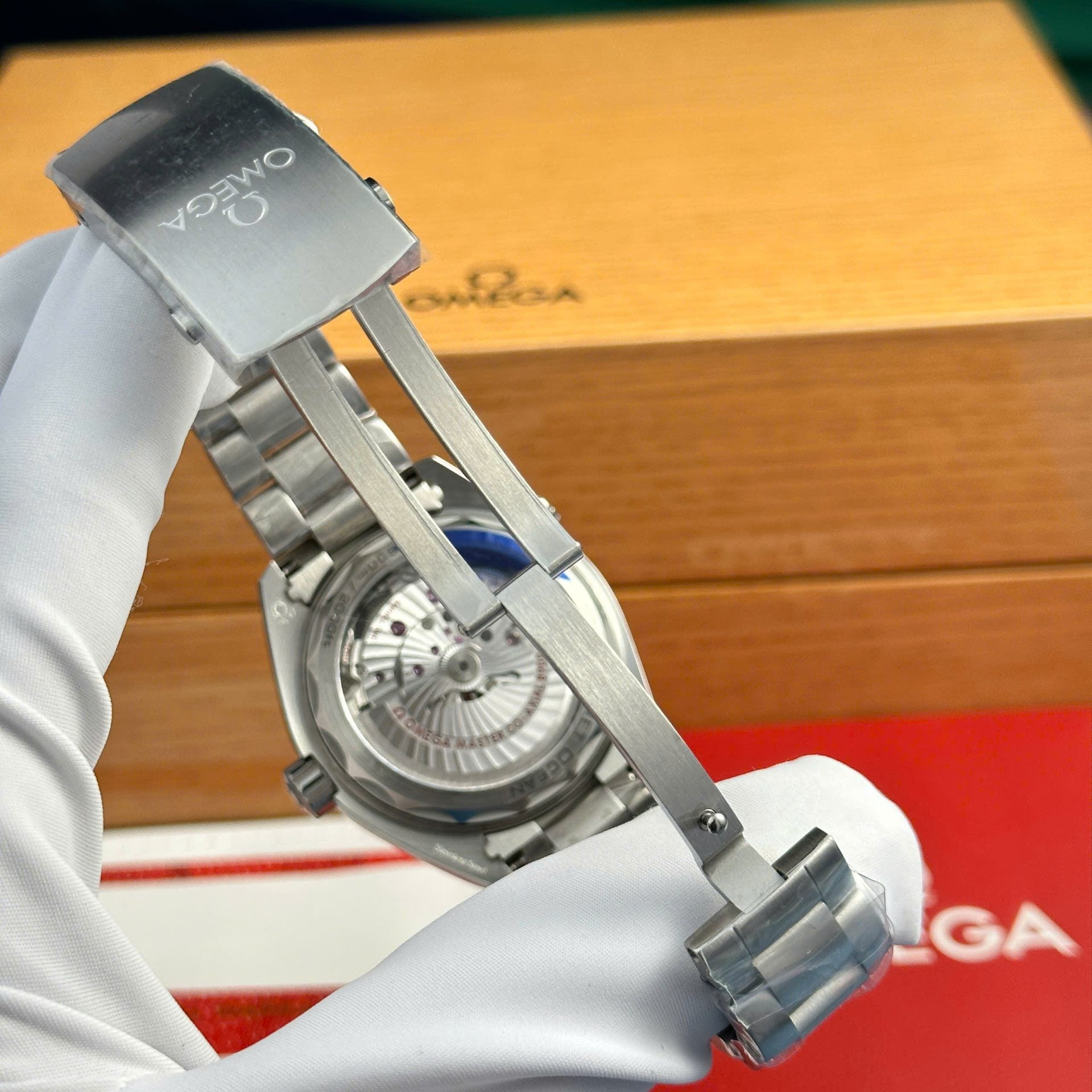 Omega Seamaster Planet Ocean 600M Watch Metal Wire 43.5mm - Image 10