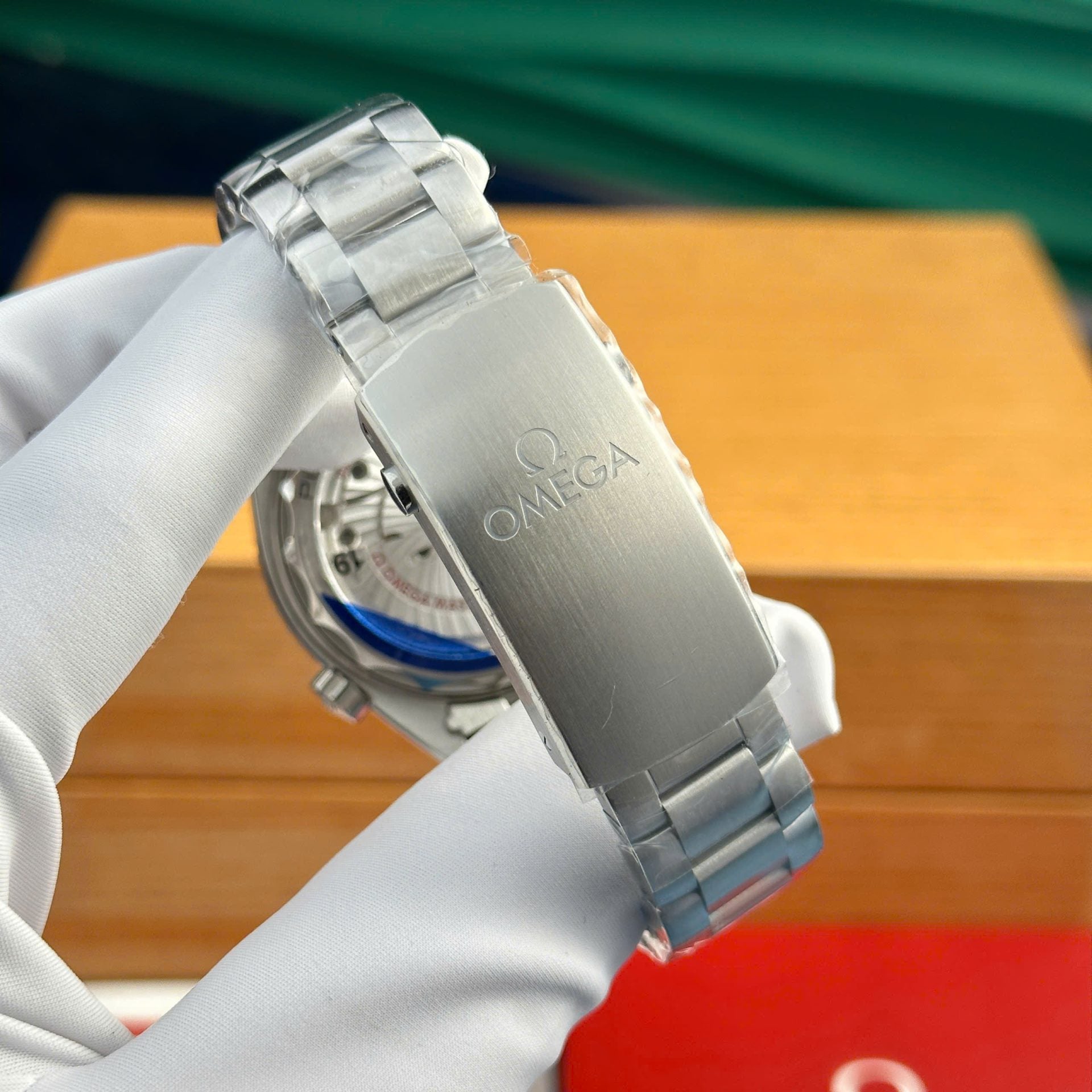 Omega Seamaster Planet Ocean 600M Watch Metal Wire 43.5mm - Image 9