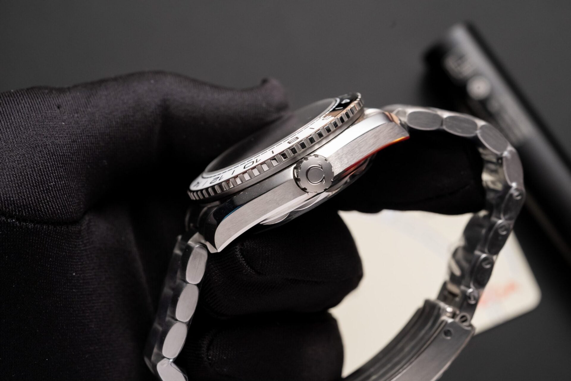 Omega Watch Seamaster Planet Ocean 600m Black Dial 43.5mm - Image 5