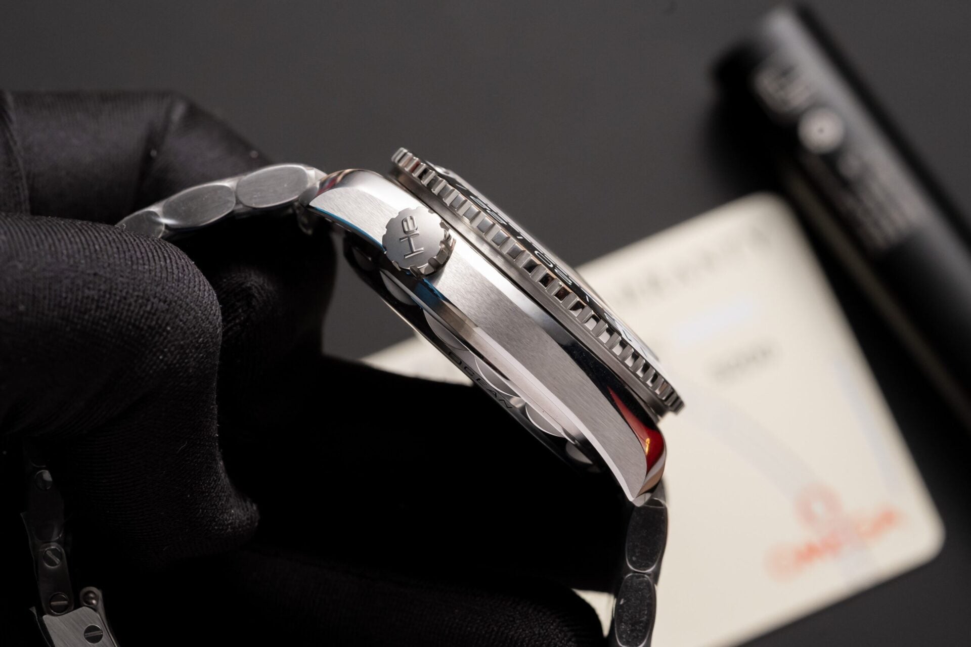 Omega Watch Seamaster Planet Ocean 600m Black Dial 43.5mm - Image 6