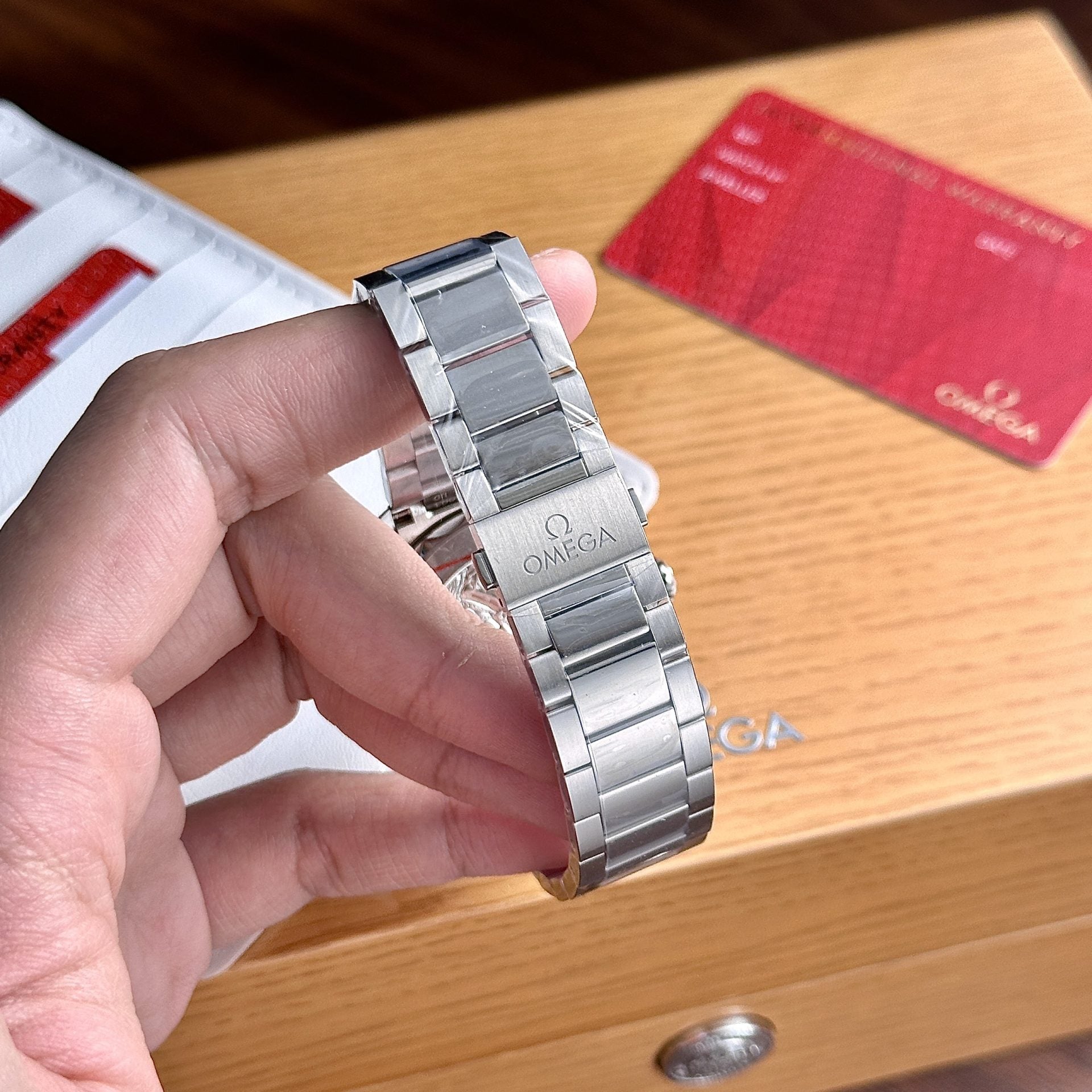 Omega Seamaster Aqua Terra Worldtimer Dial Blue Watch 43mm - Image 7