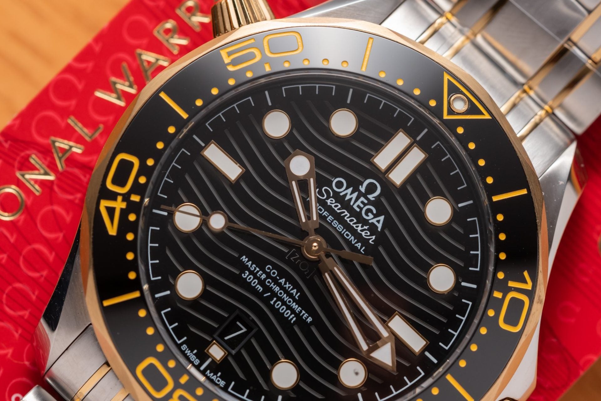 Omega Watch Seamaster Demi Gold Black Dial Demi Gold 42mm - Image 5