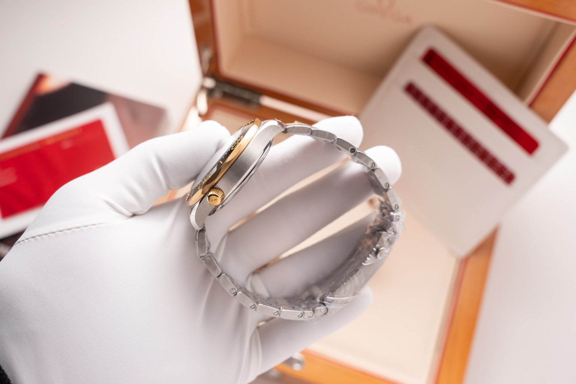 Omega Watch Seamaster Demi Gold Black Dial Demi Gold 42mm - Image 8