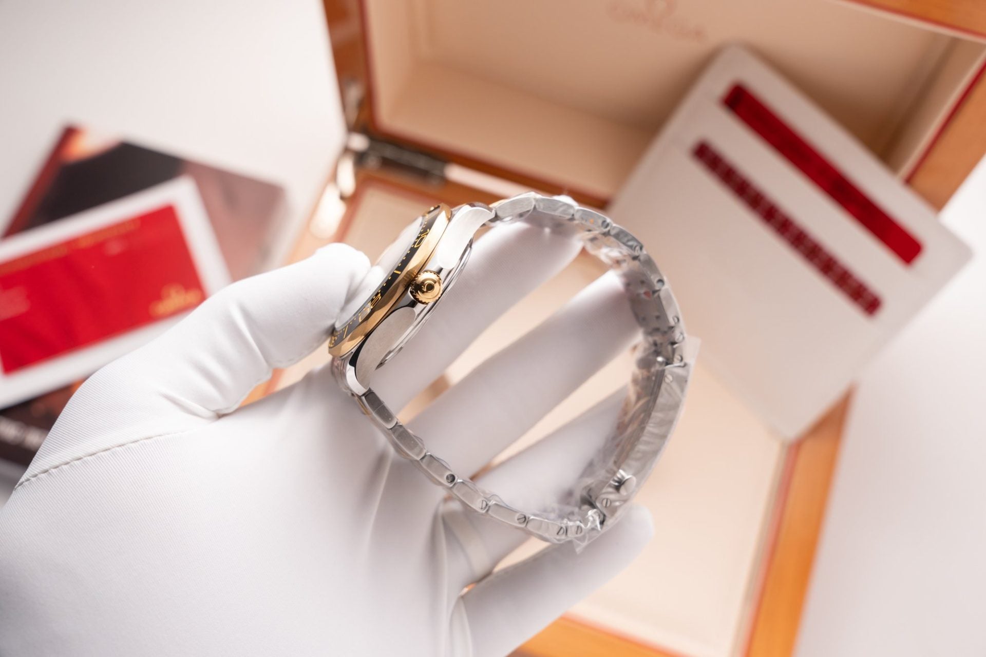 Omega Watch Seamaster Demi Gold Black Dial Demi Gold 42mm - Image 9