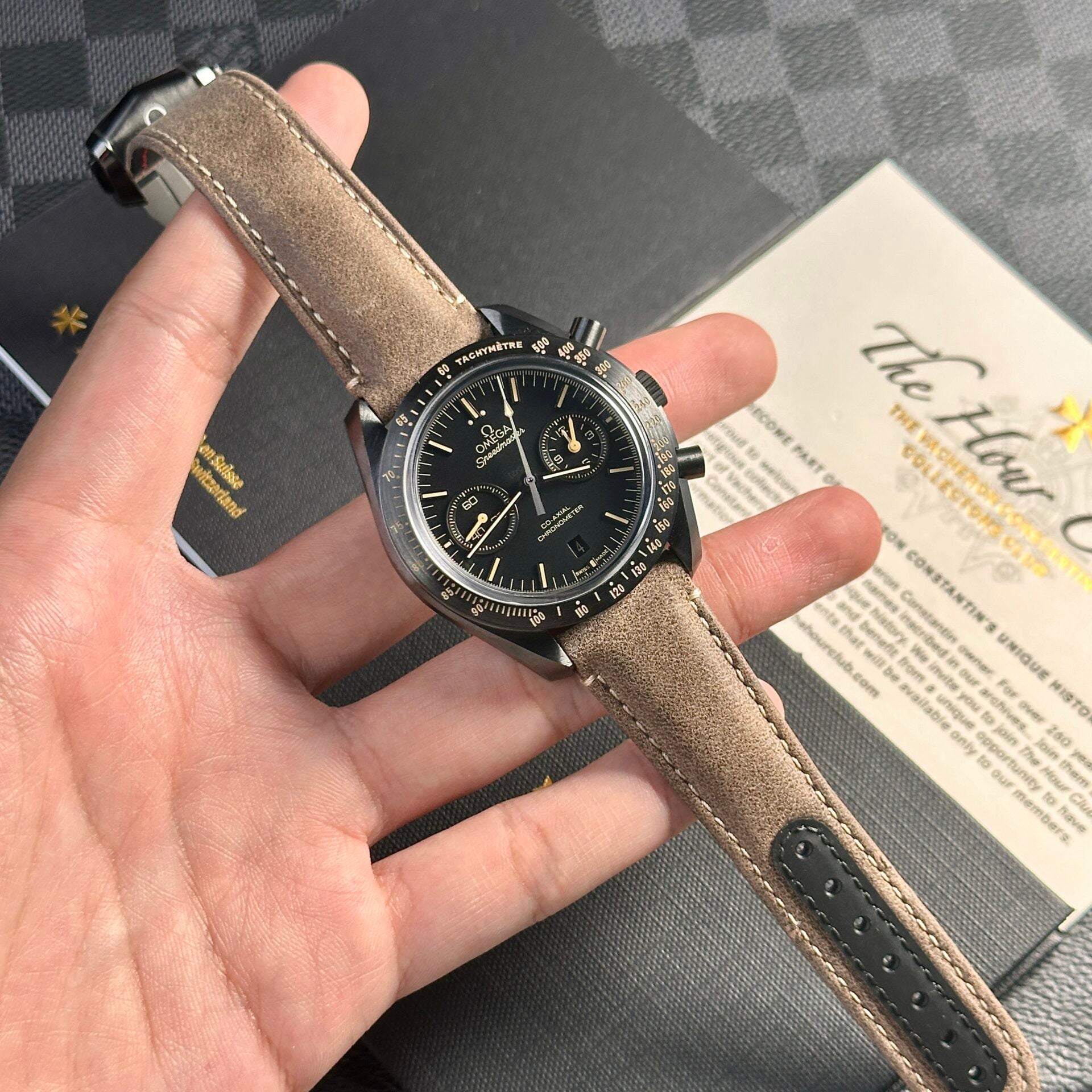 Omega SpeedMaster Watch Black 44mm - Image 2