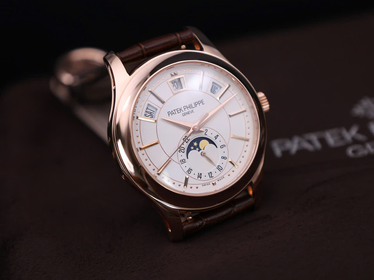 Patek Philippe 5205R 18K Rose Gold Wrapped Watch 40mm - Image 3