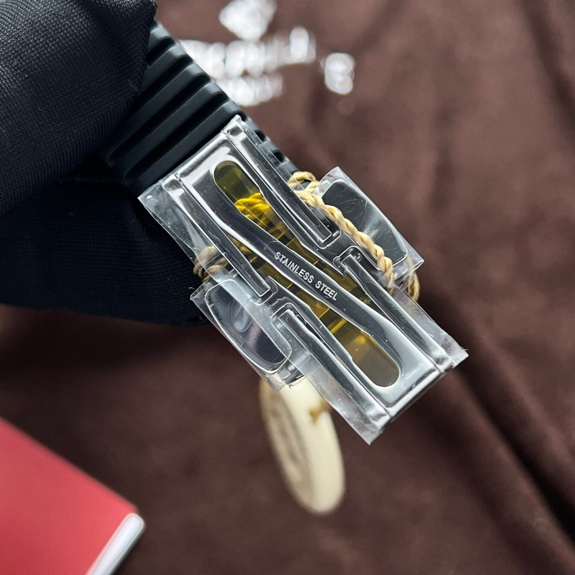 Patek Philippe Watch Aquanaut 5067 Black Dial Rubber Strap 35.6mm - Image 6