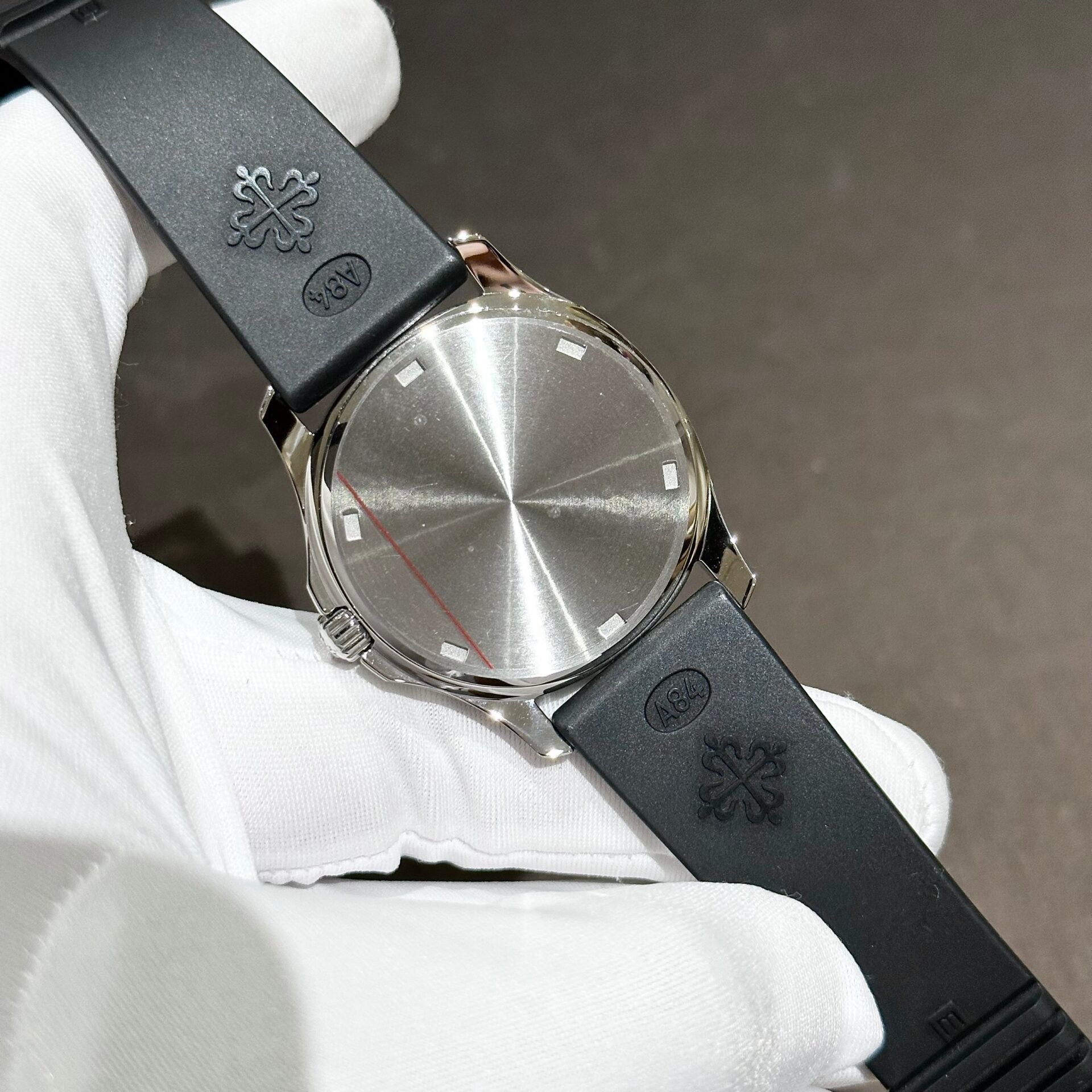 Patek Philippe Aquanaut 5067A Watch Moissanite Diamond Black 35.6mm - Image 5