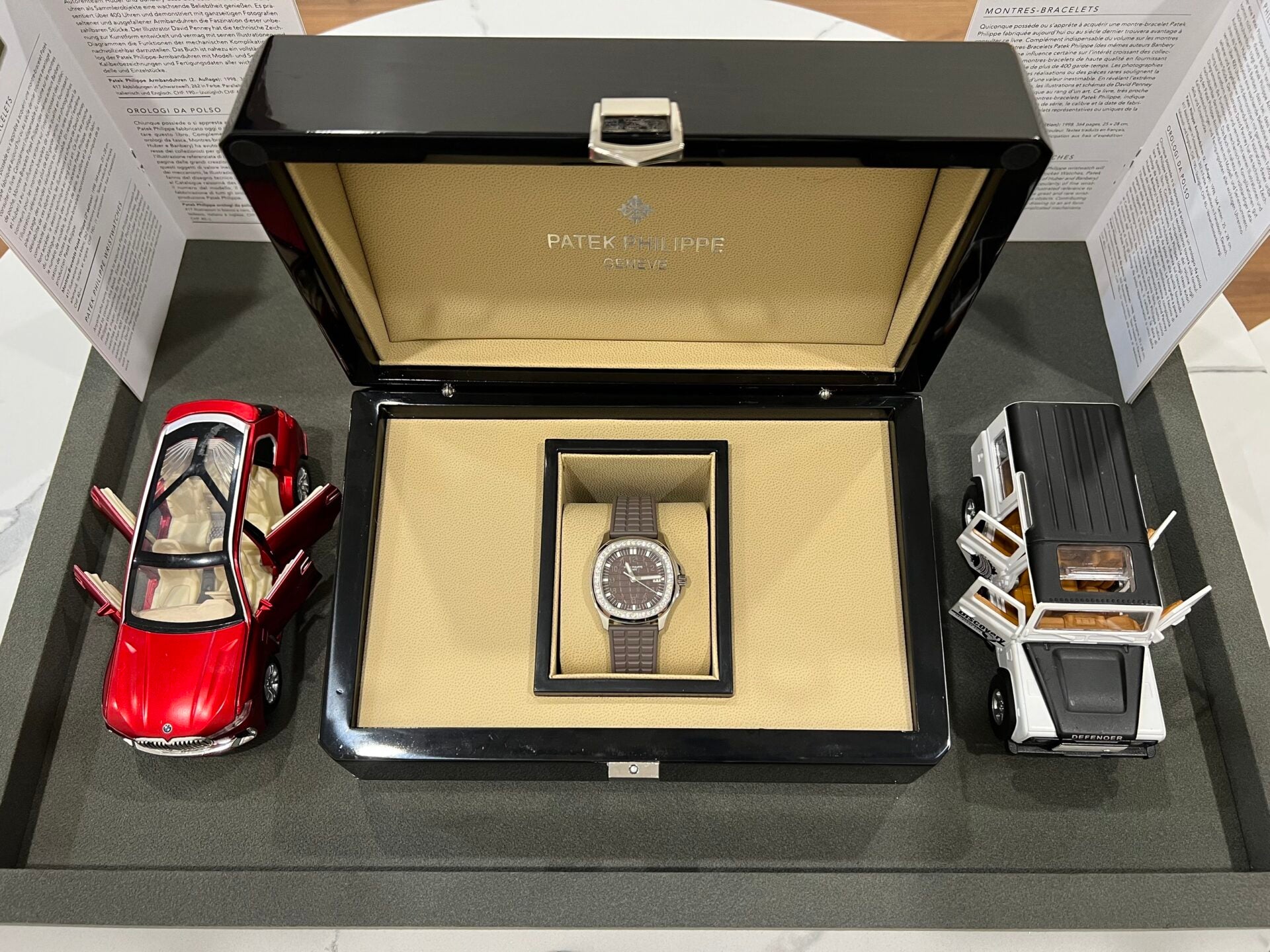 Patek Philippe Aquanaut 5067A Watch Grey With Stone Bezel 35.6mm - Image 7