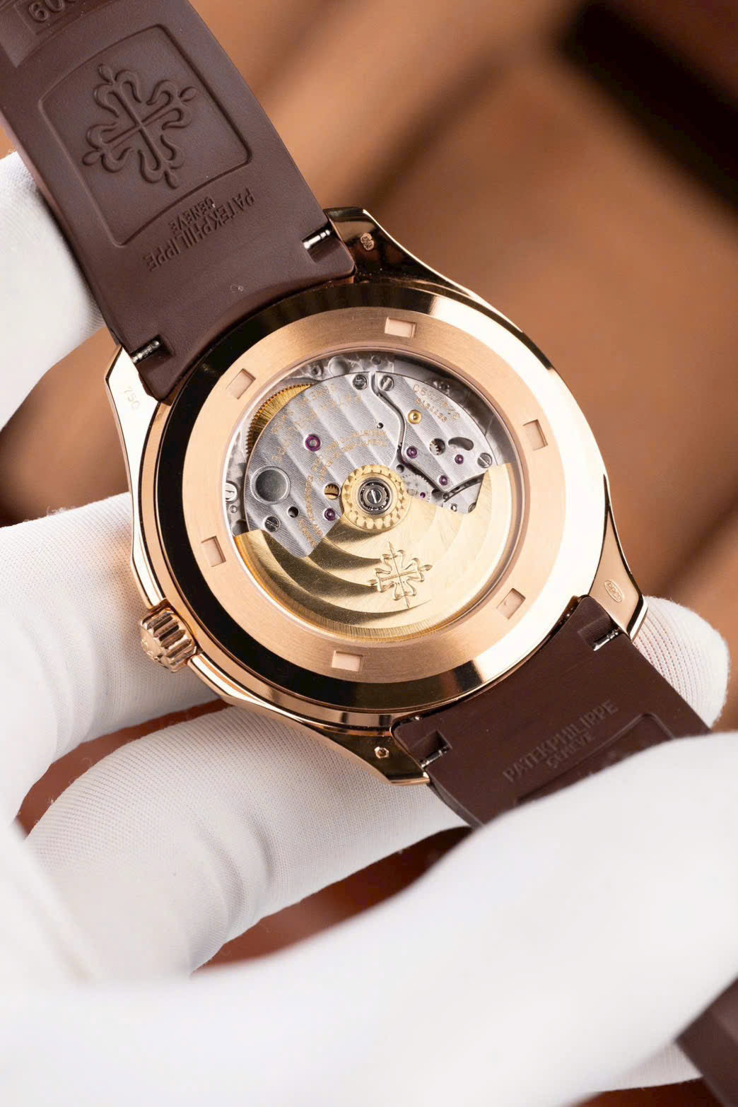 Patek Philippe Aquanaut 5167 Dial Brown Watch Rubber Strap 40mm - Image 10