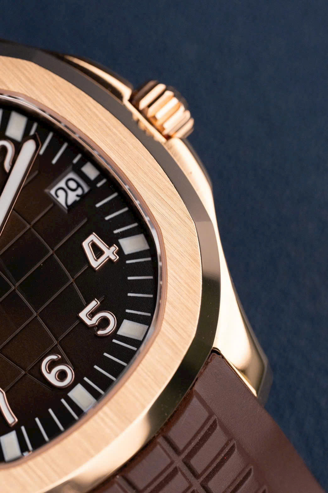 Patek Philippe Aquanaut 5167 Dial Brown Watch Rubber Strap 40mm - Image 4