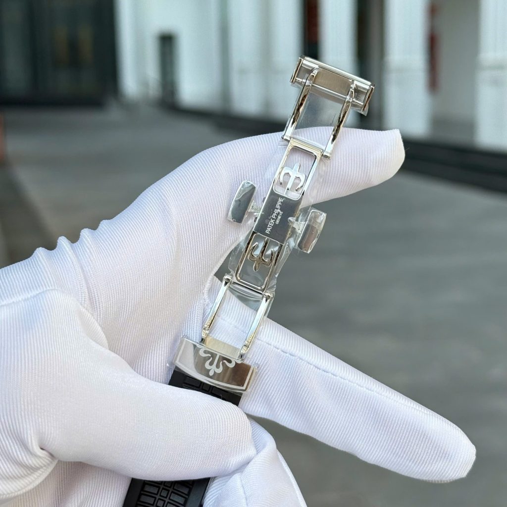 Đồng Hồ Patek Philippe Aquanaut 5167 Rep 11 Mặt Xám Dây Cao Su Nhà Máy BBF 40mm (3)