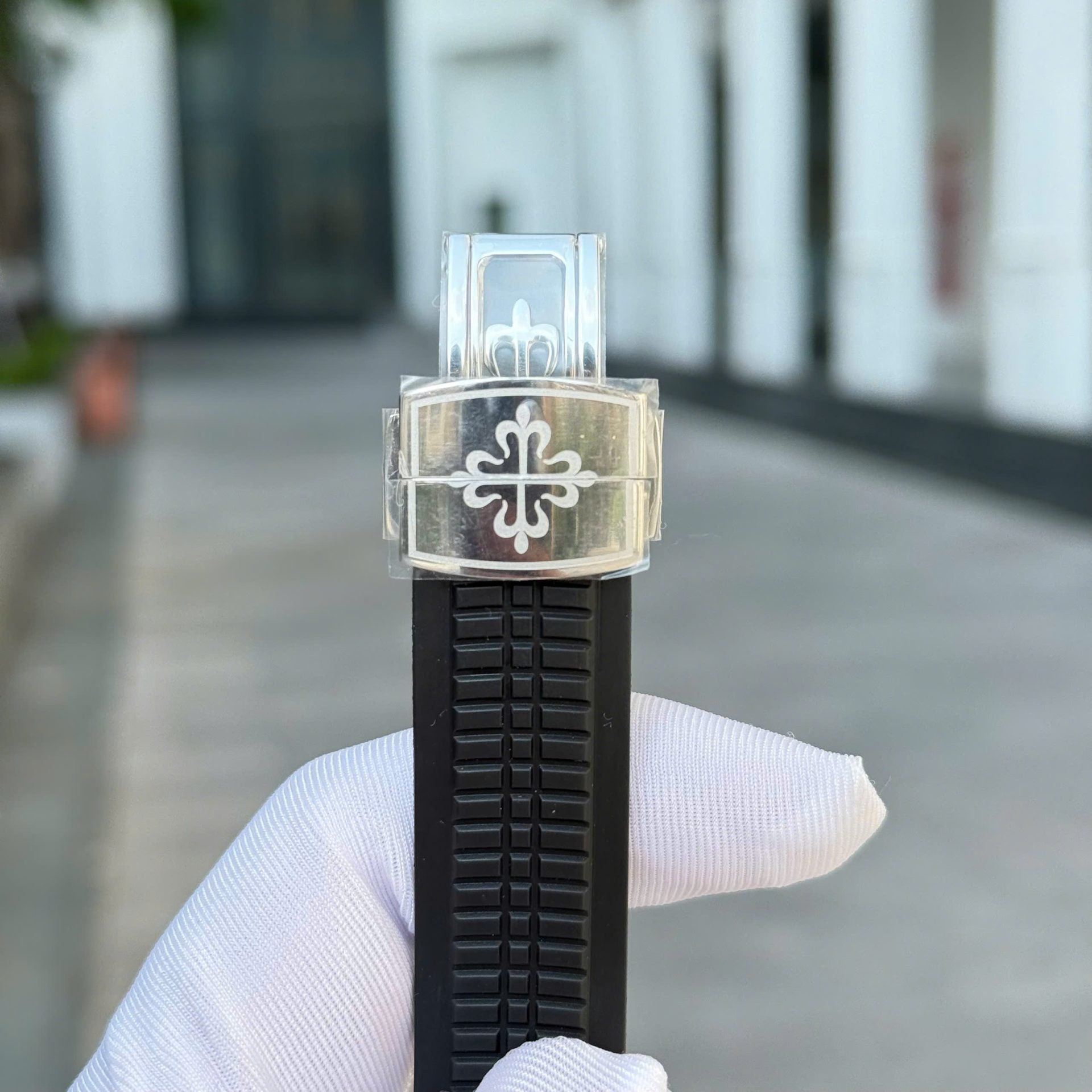 Patek Philippe Aquanaut 5167 Watch Gray Dial Rubber Strap 40mm - Image 7