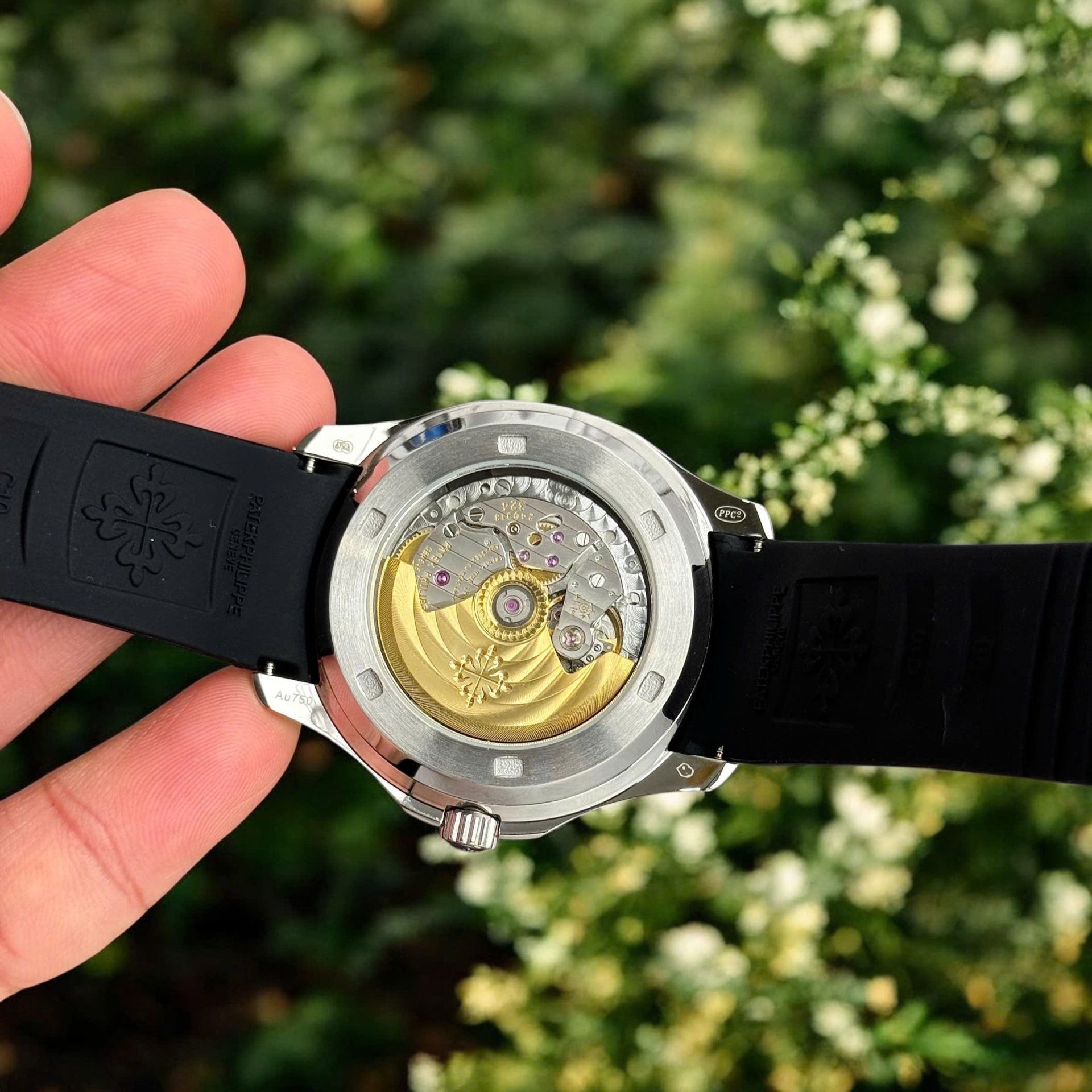 Patek Philippe Aquanaut 5261 Watch Black Rubber Strap 40mm - Image 6