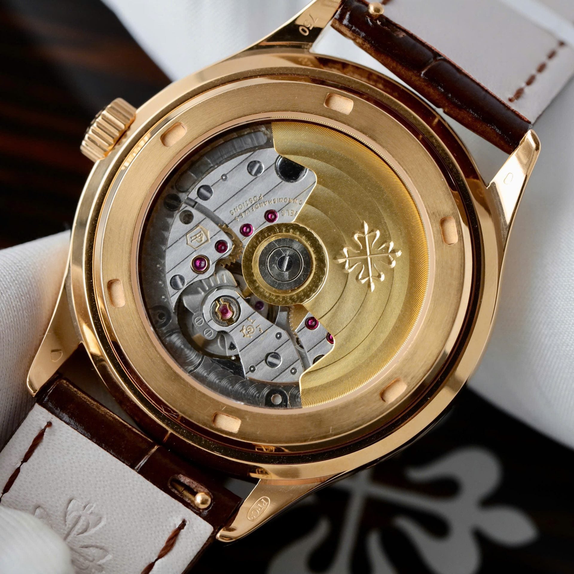 Patek Philippe Complications 5146 Watch 18K Gold Wrapped 39mm - Image 8