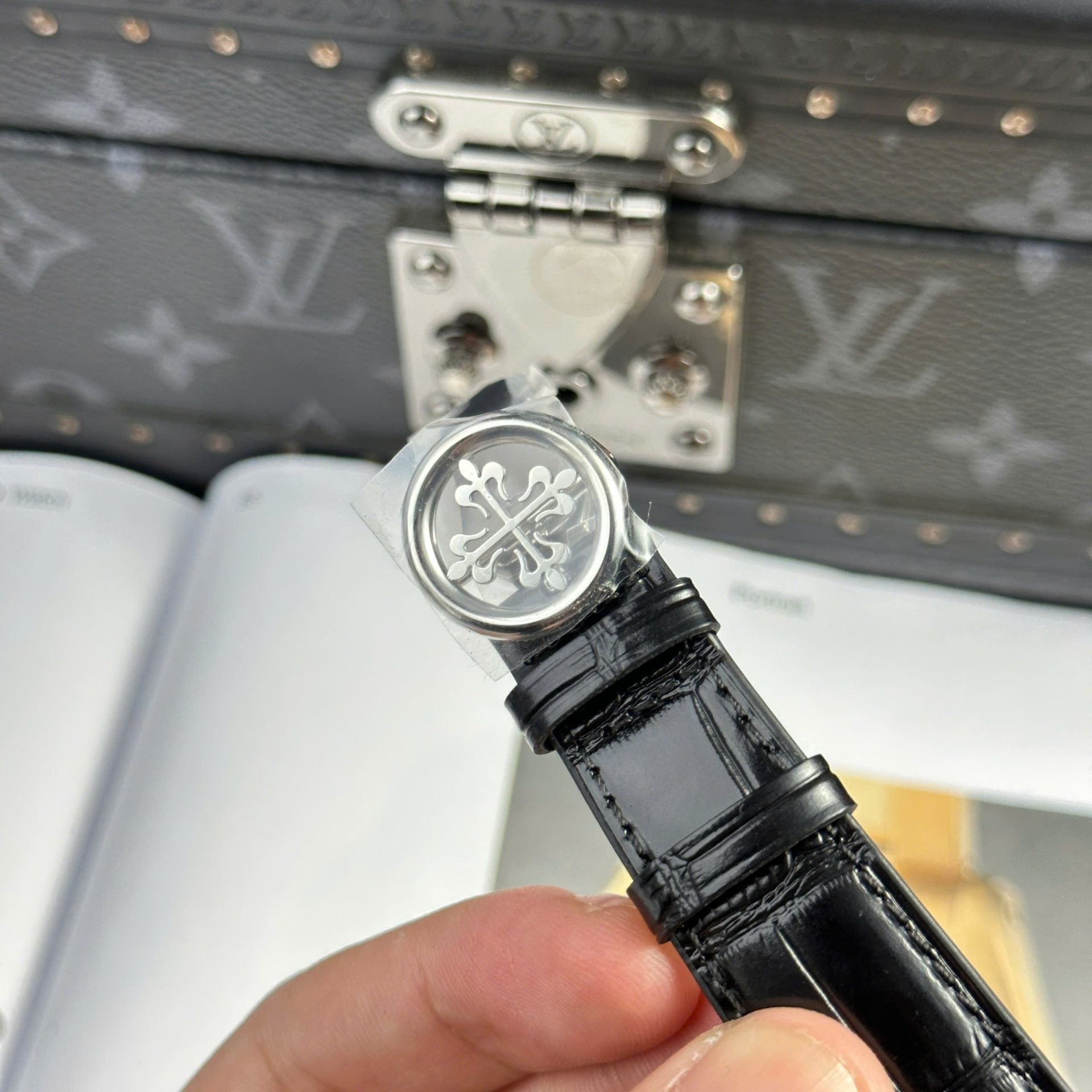 Patek Philippe Complications 5205G Watch Leather Strap 40mm - Image 10