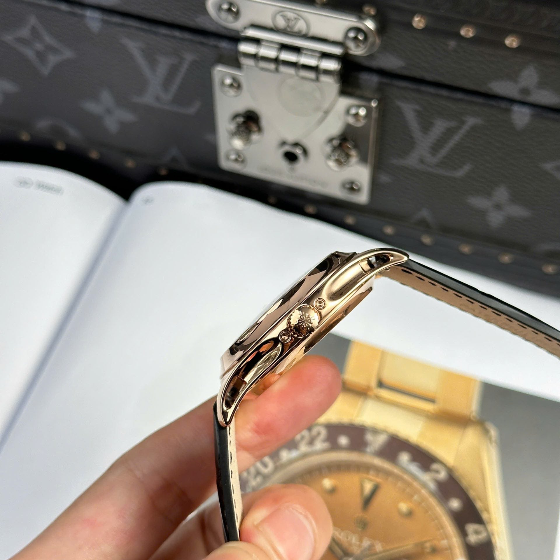 Patek Philippe Complications 5205R Watch Leather Strap 40mm - Image 8