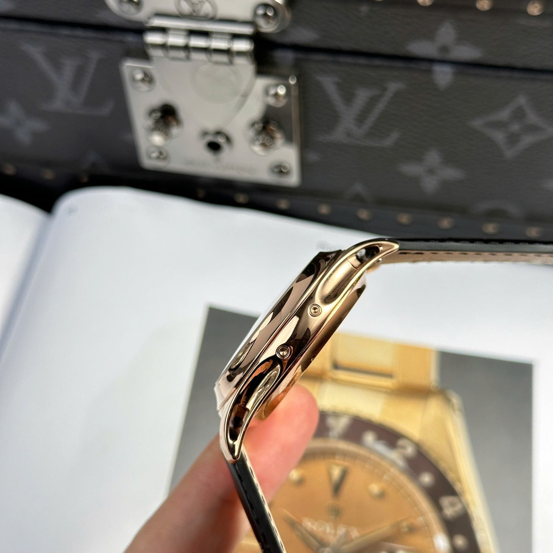 Patek Philippe Complications 5205R Watch Leather Strap 40mm - Image 7