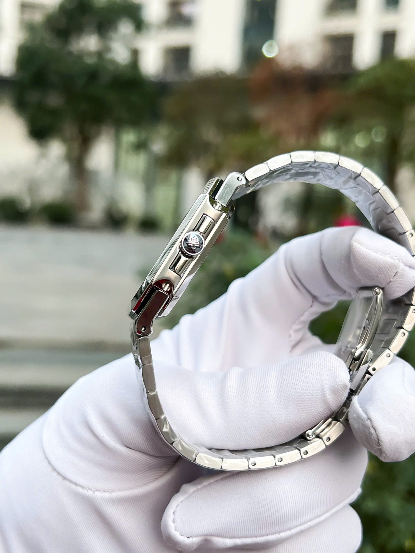 Patek Philippe Cubitus 5821 Watch Dial Blue Metal Wire 45mm - Image 7