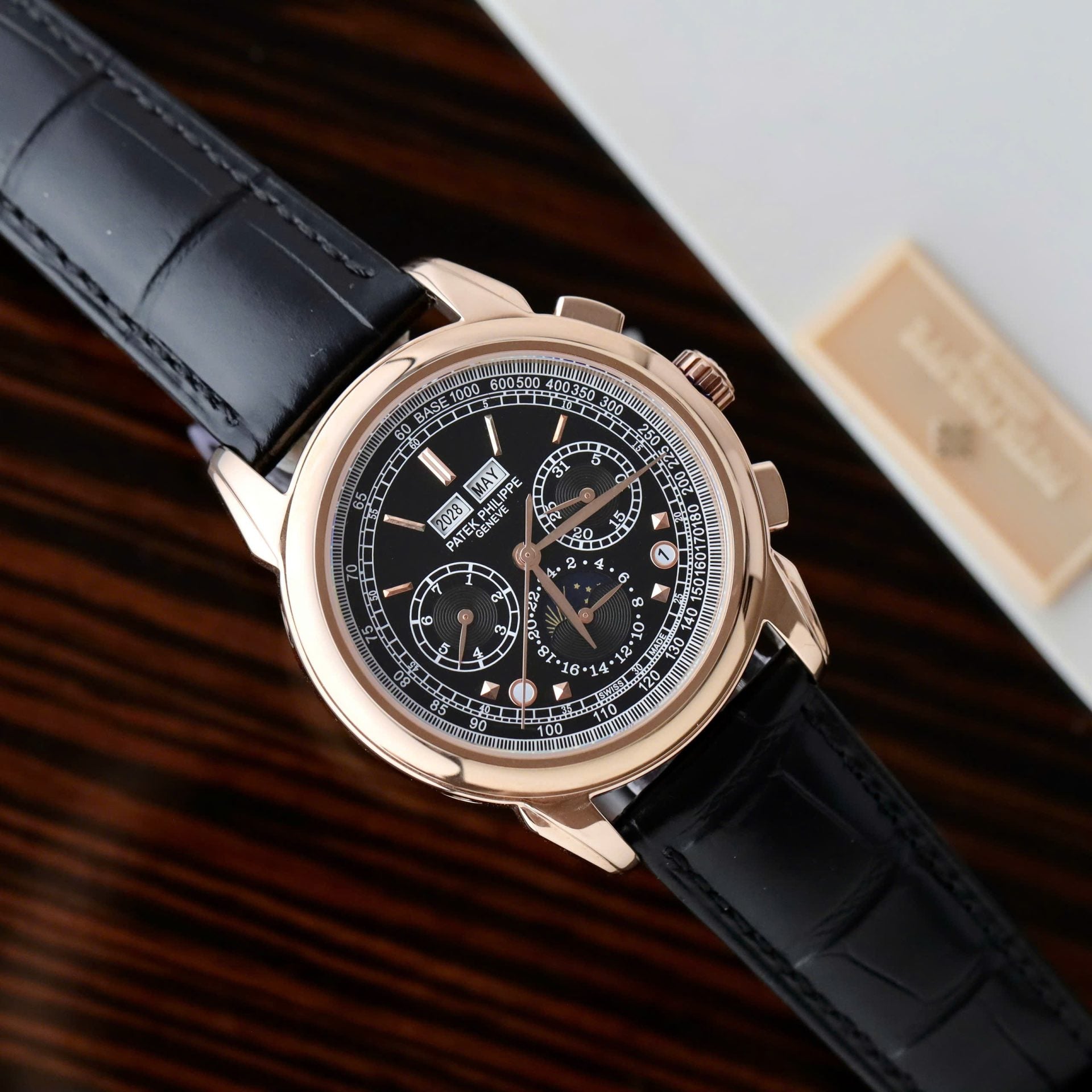 Patek Philippe Grand Complications 5270J Leather Strap Watch 41mm - Image 2