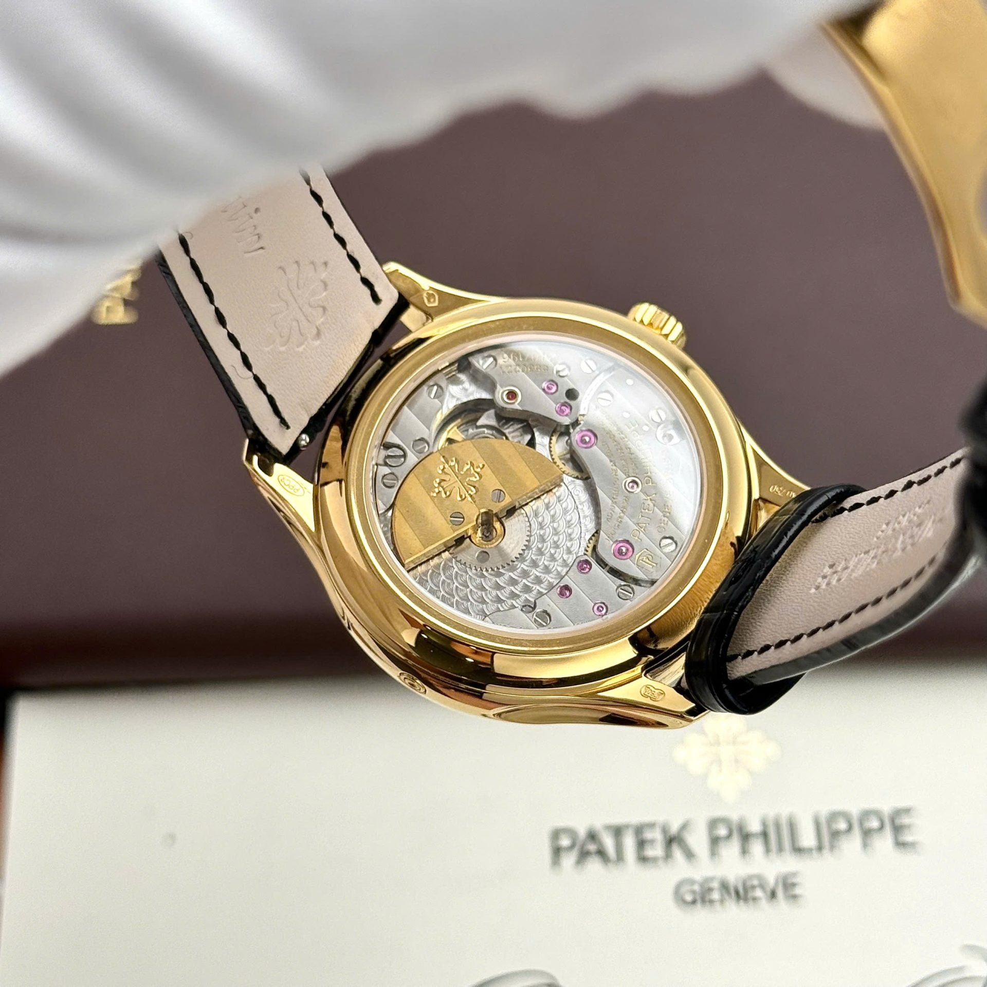 Patek Philippe Grand Complications 5327 Yellow Watch White Dial 40mm - Image 5