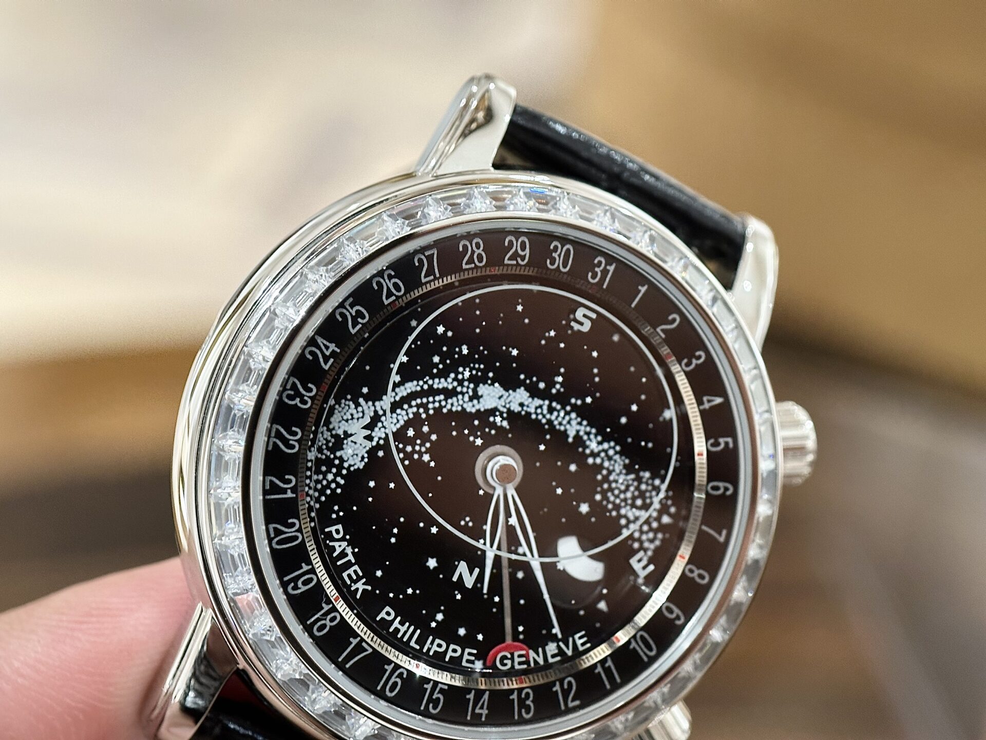 Patek Philippe Grand Complications 6104G Watch Black 44mm - Image 4