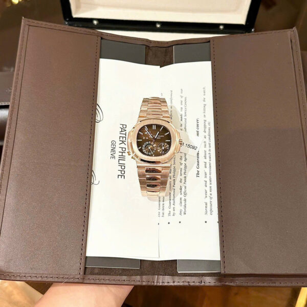 Patek Philippe Nautilus 5712 Gold Wrapped Chocolate Dial 40mm