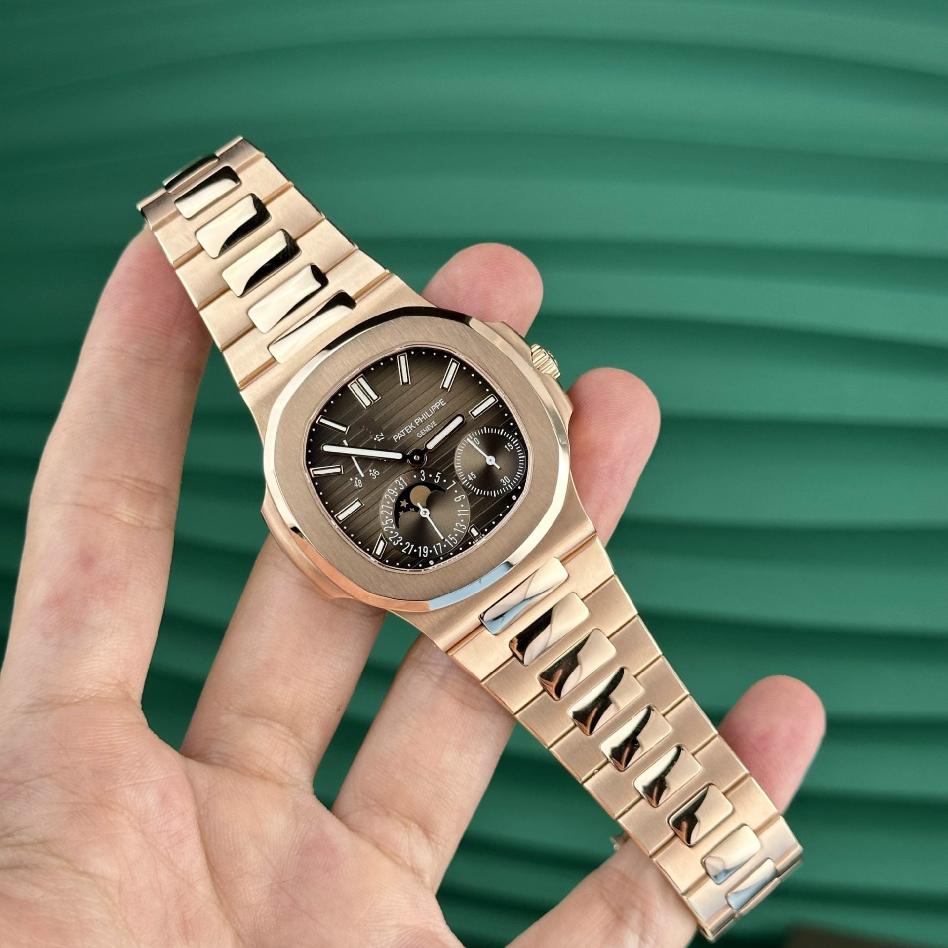 Patek Philippe Nautilus 5712R Gold Wrapped Movement 40mm