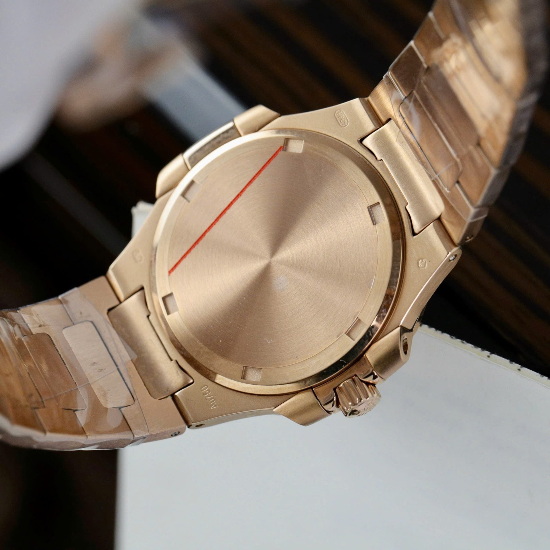 Patek Philippe Nautilus 7010 Watch Women Dial Black 32mm - Image 7