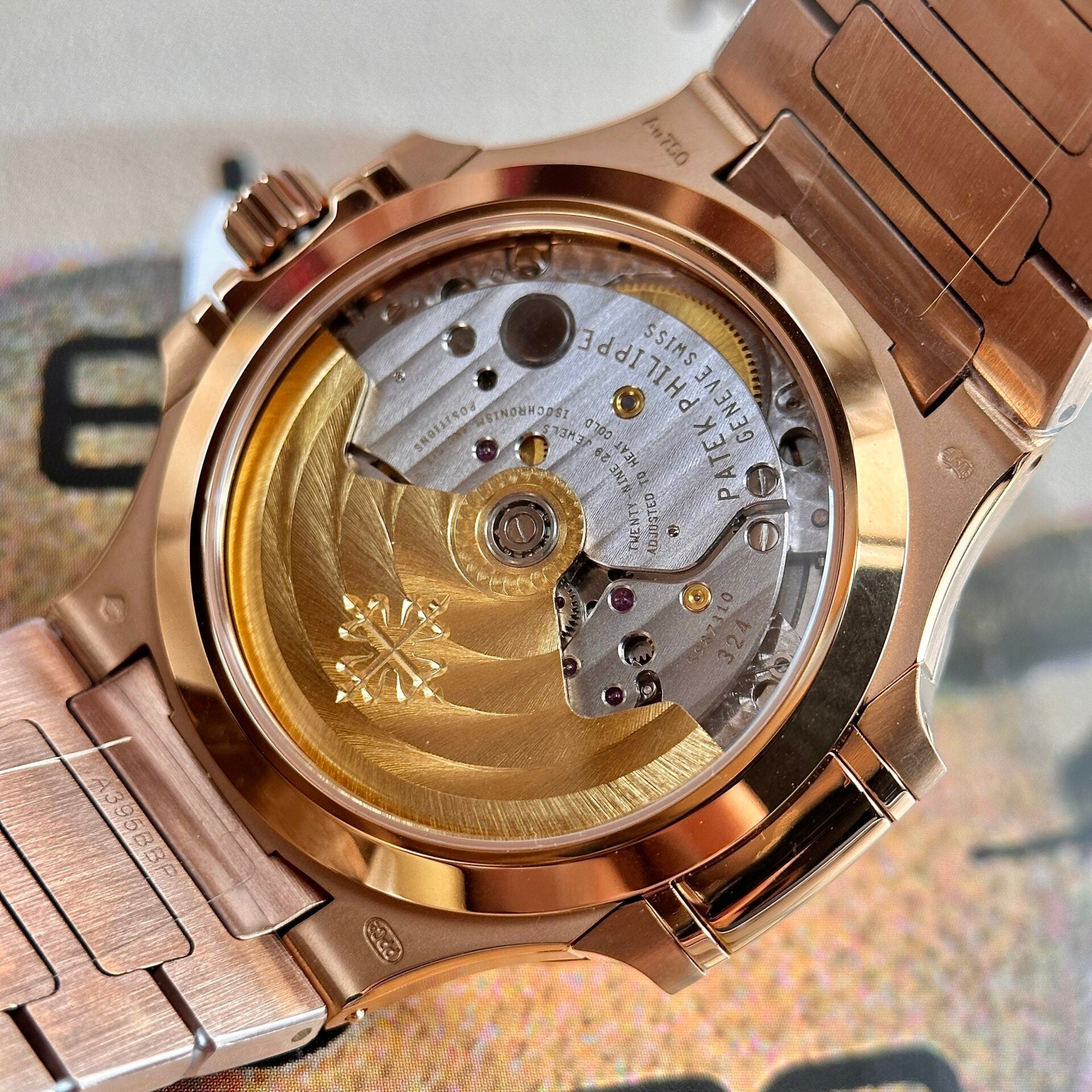 Patek Philippe Nautilus 7118 Watch Rose Gold 35.2mm - Image 9