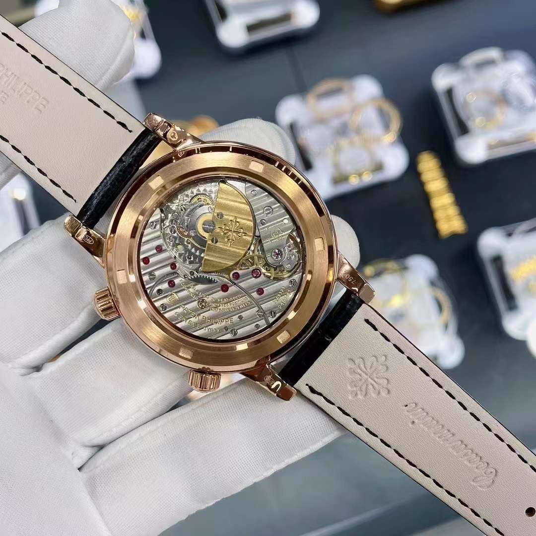 Patek Philippe Sky Moon Celestial 6104R Watch Black Dial 40mm - Image 5