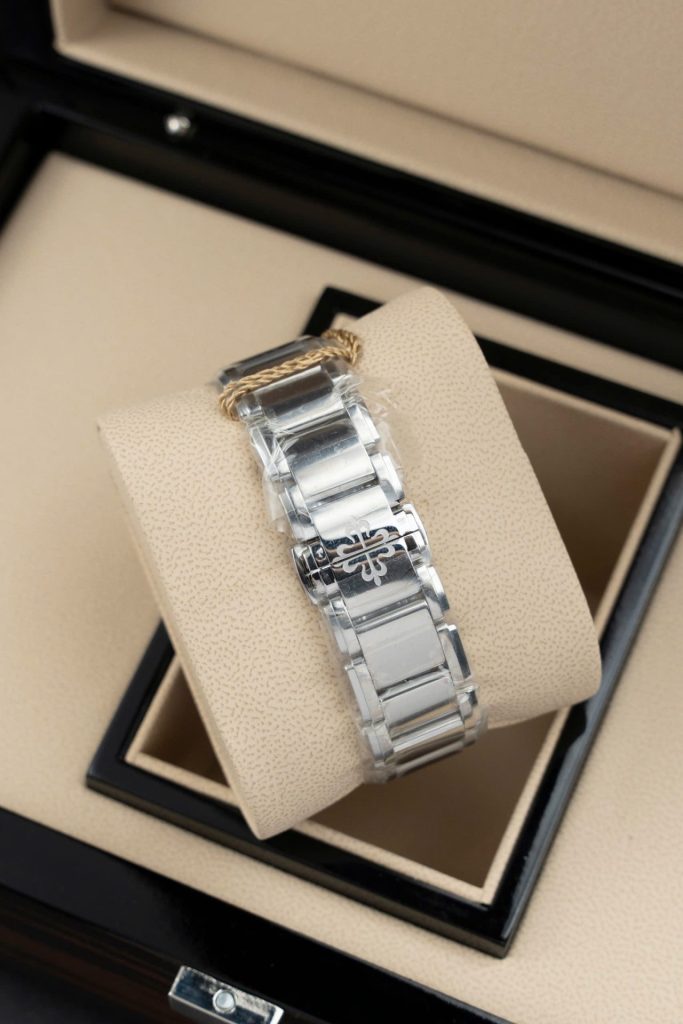 Đồng Hồ Patek Philippe Twenty 4 7300 Replica 11 Mặt Xanh Blue Dây Kim Loại 36mm (2)