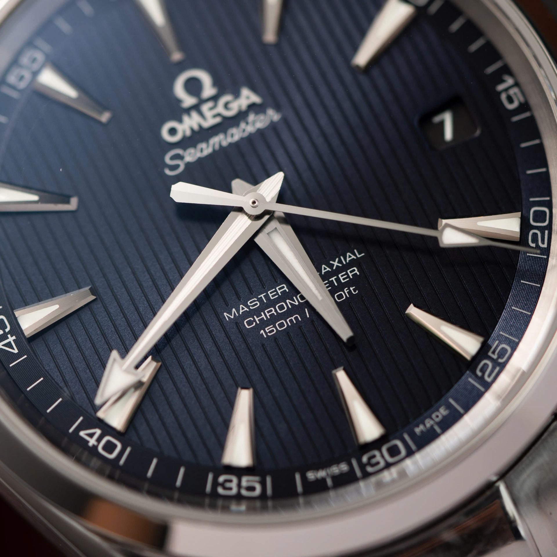 Omega Seamaster Aqua Terra Watch Black Dial 41mm - Image 3