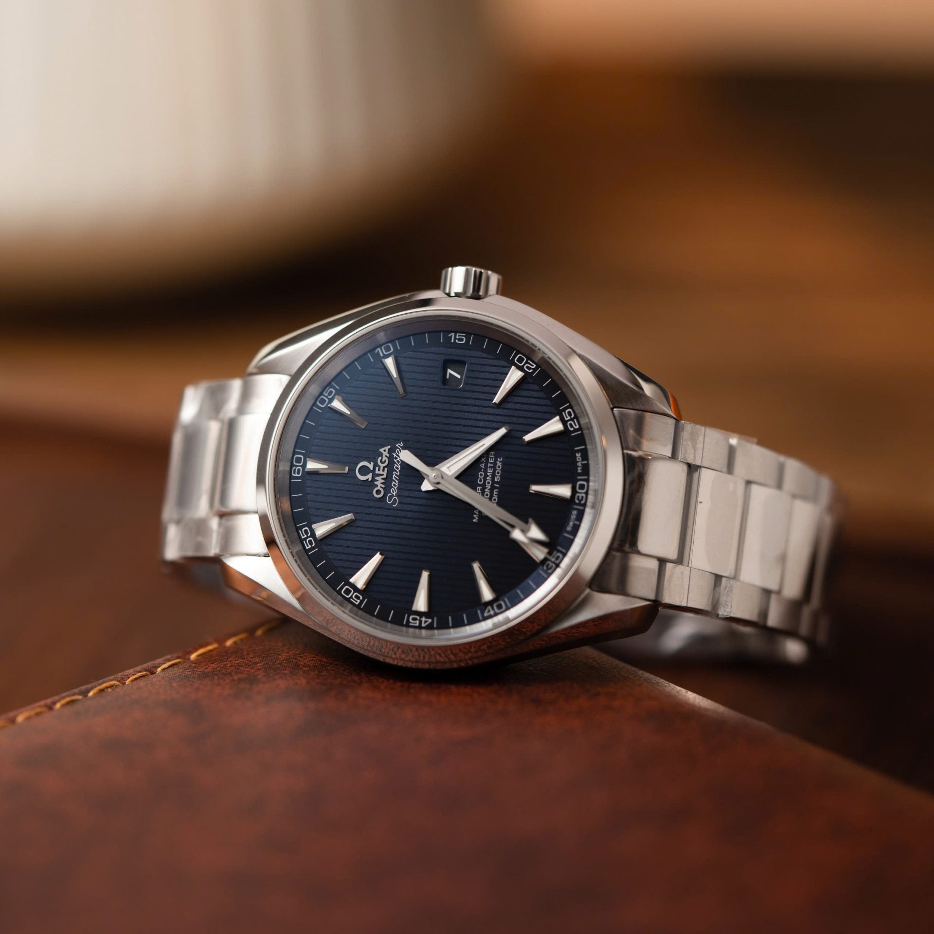 Omega Seamaster Aqua Terra Watch Black Dial 41mm