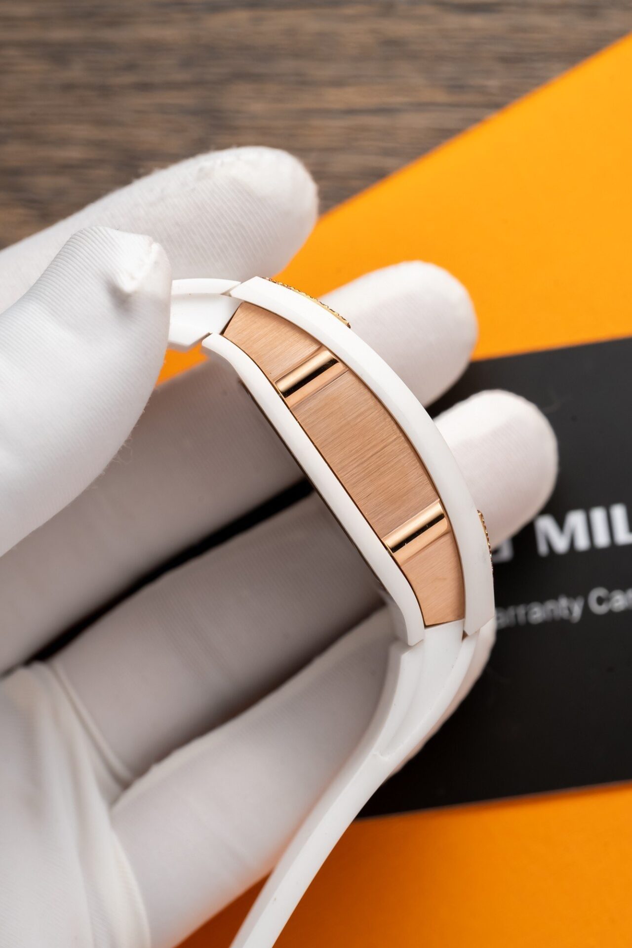 Richard Mille RM07-01 Watch With Diamonds White Ceramic Case 36mm - Image 6