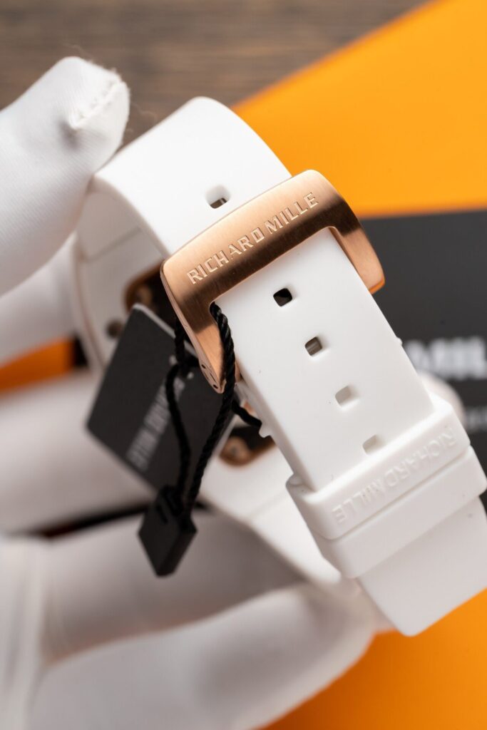 Đồng Hồ Richard Mille RM07-01 Nữ Vỏ Gốm Trắng Replica 36mm (2)