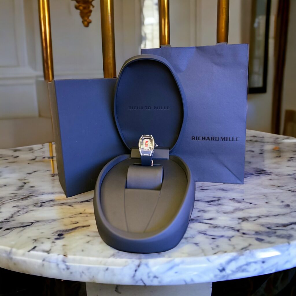Đồng Hồ Richard Mille RM07 Bọc Vàng Độ Kim Cương Tự Nhiên 36mm (1)