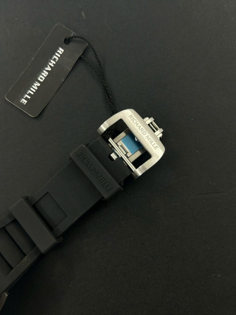 Đồng Hồ Richard Mille RM19-02 Rep 11 Đính Full Đá Dây Cao Su Đen 44mm (2)