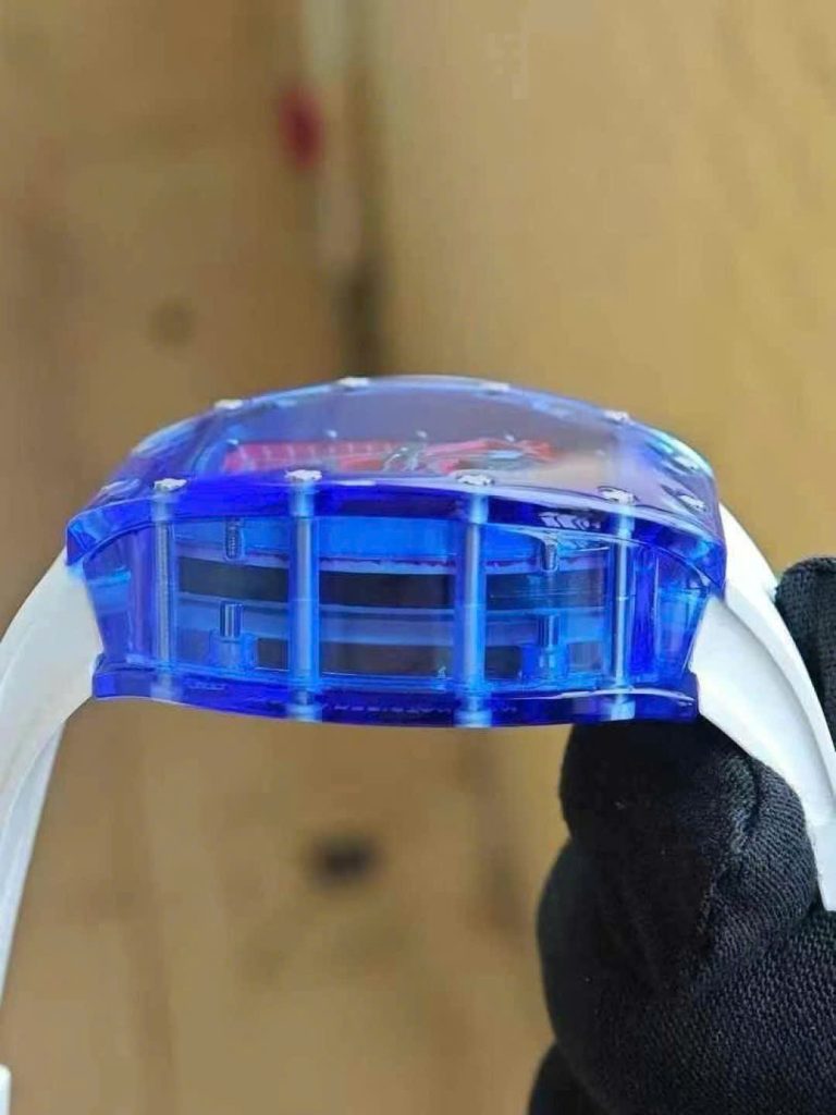 Đồng Hồ Richard Mille RM52-03 Paris Saint-Germain Tourbillon Rep 1 1 Vỏ Sapphire Xanh 40x48mm (1)